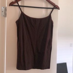 Brown tank/camisole.